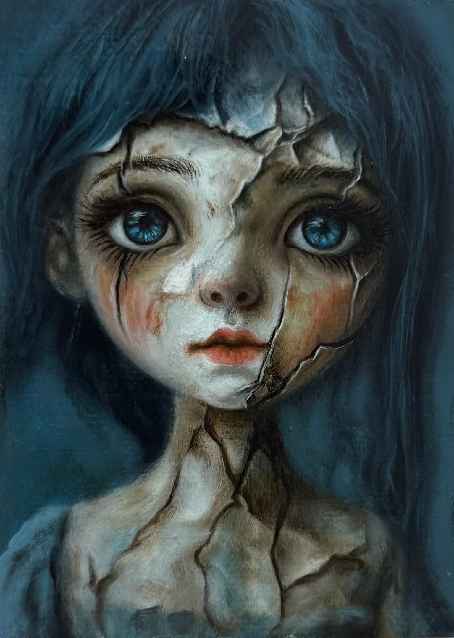 Broken Porcelain Doll